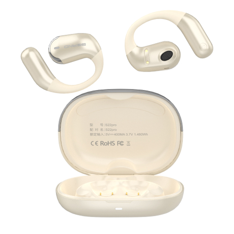 S22pro Новый дизайн OWS Силиконовые беспроводные Bluetooth-наушники с открытым ухом