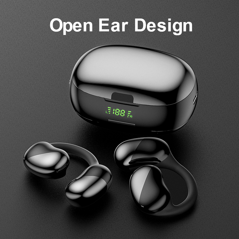 Индивидуальный цифровой дисплей с быстрой зарядкой TYPE-C Wireless Bluetooth OWS Open Bluetooth Headset Wireless