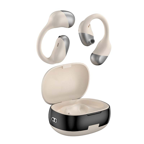 Умные водонепроницаемые оптовые наушники с открытым ухом, беспроводные наушники Bluetooth